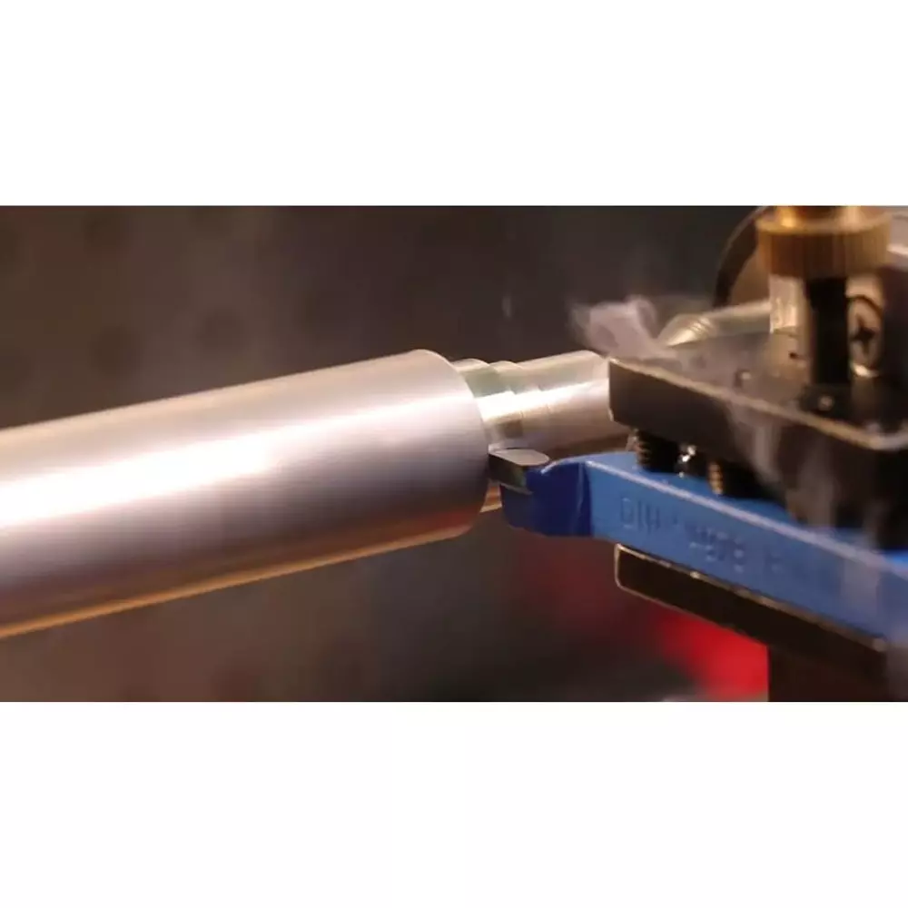 Jawsons Carbide Tipped Turning Tool Tungsten Steel DIN 4980R 16x16 mm P30, Blue