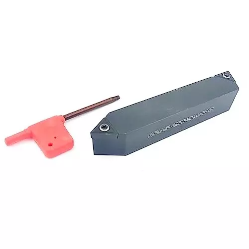 Assorts Double End Indexable RH & Center Cut Turning Tool Tool Steel Square Shank 20 mm Size with 2xTCMT Carbide Inserts