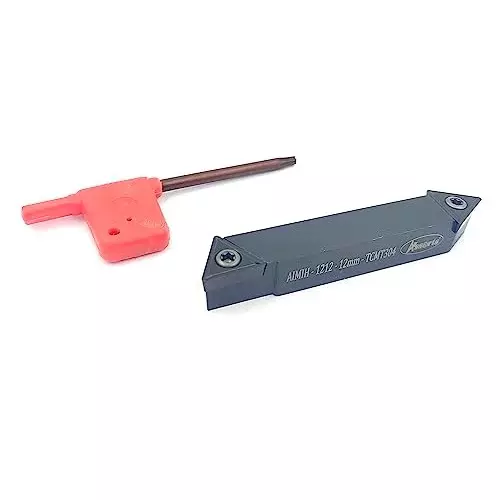 Assorts Double End Indexable RH & Center Cut Turning Tool Tool Steel Square Shank 10 mm Size with 2xTCMT Carbide Inserts