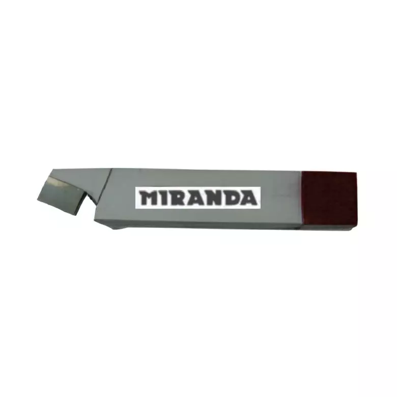 MIRANDA TOOLS Bar Turning Tool ISO 1 (110) Standard P40 Grade Right Hand, Shank Size 2525 mm & Length 140 mm