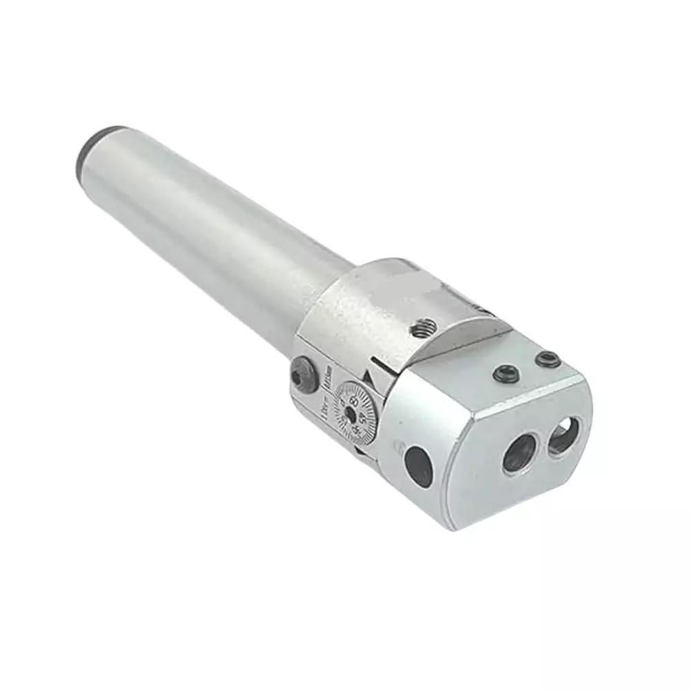 A.D INTERNATIONAL Boring Head, Diameter 38 mm Metric Standard, MT2 Shank and M10 x 1.5 Drawbar, 20-BH-201