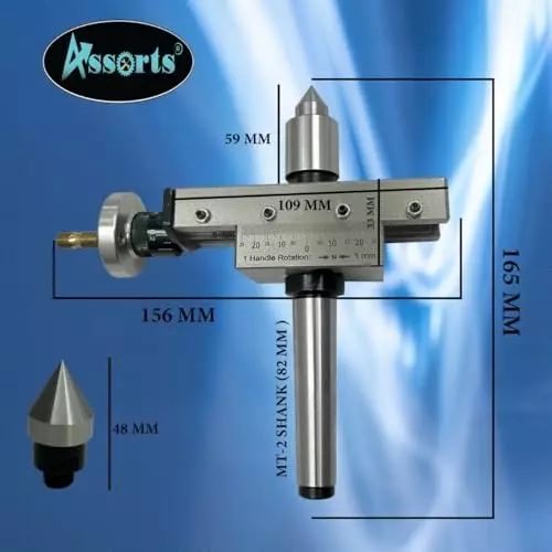 Assorts Patent Design Taper Turning Set Tool Steel Morse Taper MT2