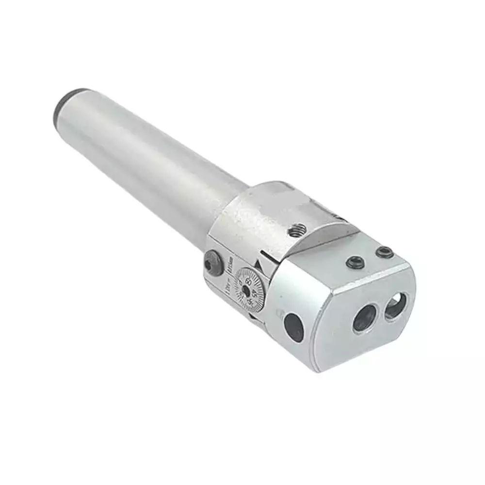 Buyohlic International Boring Head, Diameter 38 mm Metric Standard, MT2 Shank and M10 x 1.5 Drawbar, 20-BH-201