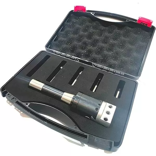 A.D INTERNATIONAL Boring Head Diameter 2 inch R8 Shank, 7/16 Unf Drawbar 1 Div. 0.0005 with 5 Pcs HSS Boring Bars, 41-CYJ1-LP44