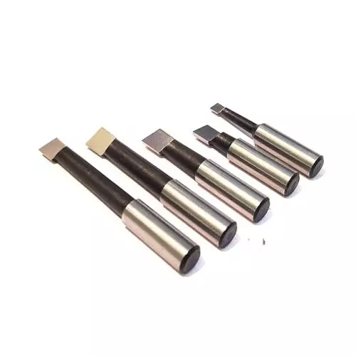 A.D INTERNATIONAL Boring Head Diameter 2 inch R8 Shank, 7/16 Unf Drawbar 1 Div. 0.0005 with 5 Pcs HSS Boring Bars, 41-CYJ1-LP44