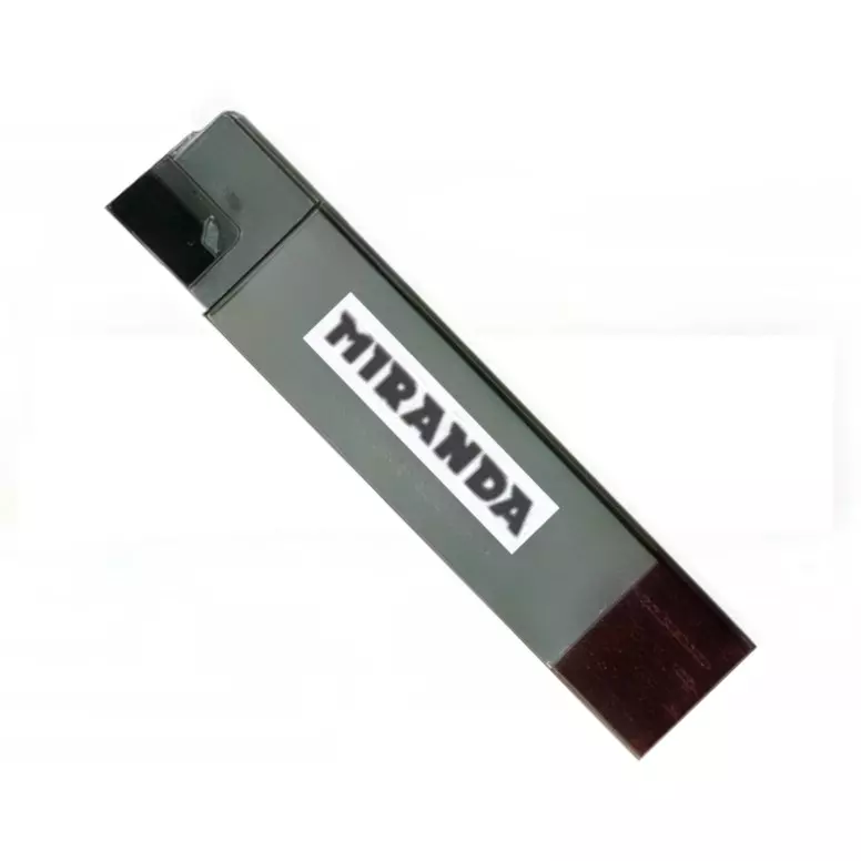 MIRANDA TOOLS Boring Tool ISO 141 Square Shape 90° P30 Grade Right Hand, Shank Size 5/8 inch (15.8 mm) and Length 90 mm