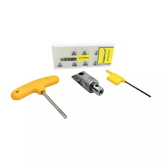 A.D INTERNATIONAL Indexable Fine Boring Head With Inserts 1 Div. 0.01 mm and 20-28 mm Range, 10-JAI-102