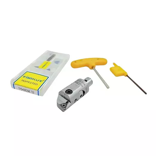 A.D INTERNATIONAL Indexable Fine Boring Head With Inserts 1 Div. 0.01 mm and 20-28 mm Range, 10-JAI-102