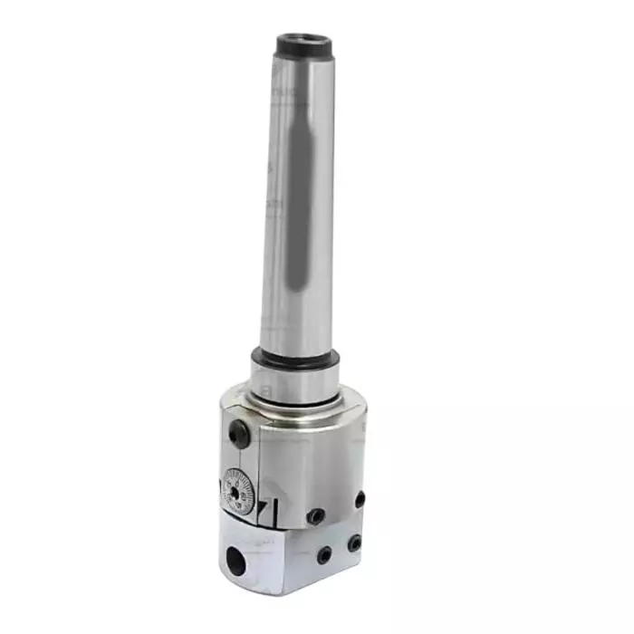 A.D INTERNATIONAL Boring Head, Diameter 38 mm Metric Standard, MT3 Shank and M12 x 1.75 Drawbar, 20-BH-201