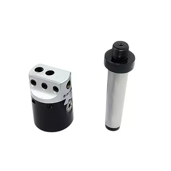 A.D INTERNATIONAL Boring Head Diameter 1.5 inch 2MT Shank, M10 x 1.5 Drawbar 1 Div. 0.001 with 3 Carbide Tipped HSS Cutting Tools, W1-QU7W-FCRY