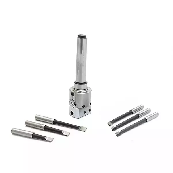 Buyohlic International 38 mm Boring Head 1 Div 0.015 mm 2MT Shank with HSS and Carbide Brazed Tools, T3-2M1I-SCZG