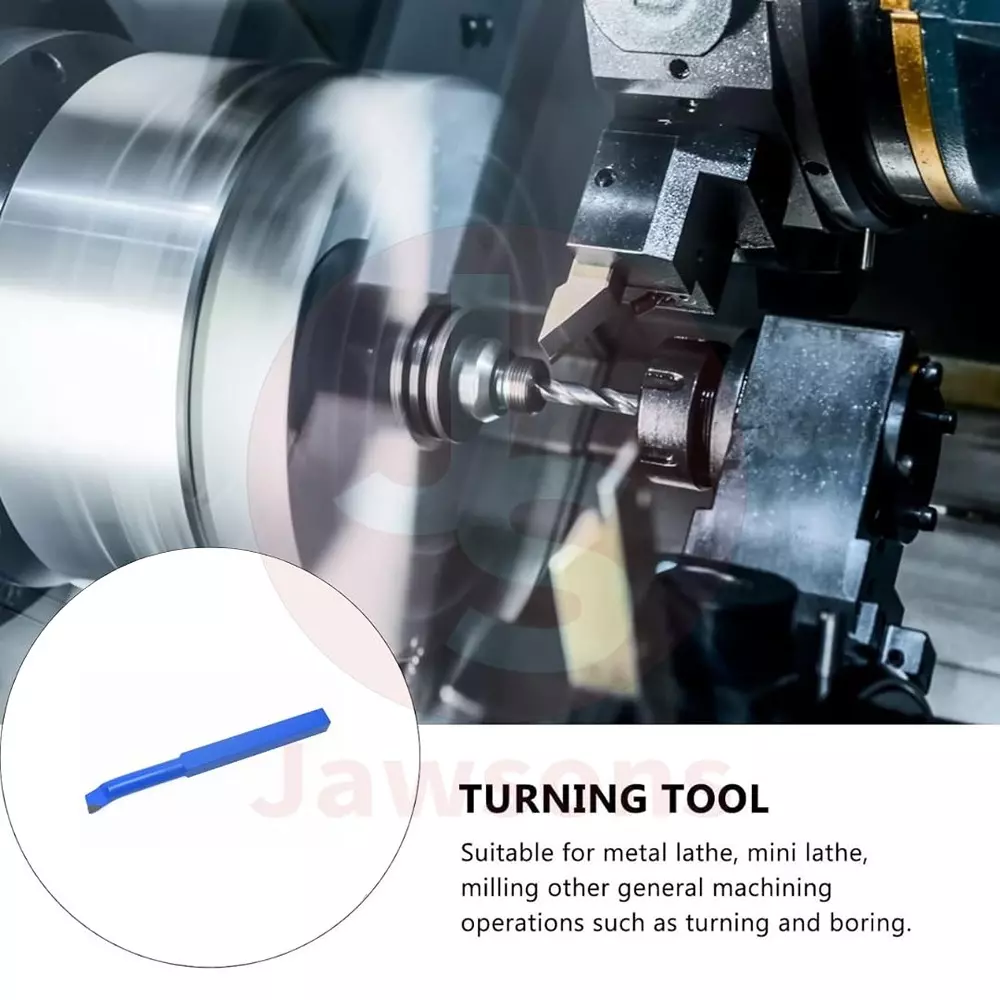 Jawsons Carbide Tipped Boring Bit DIN 4974R P30 12x12 mm ‎Straight Shank, Blue