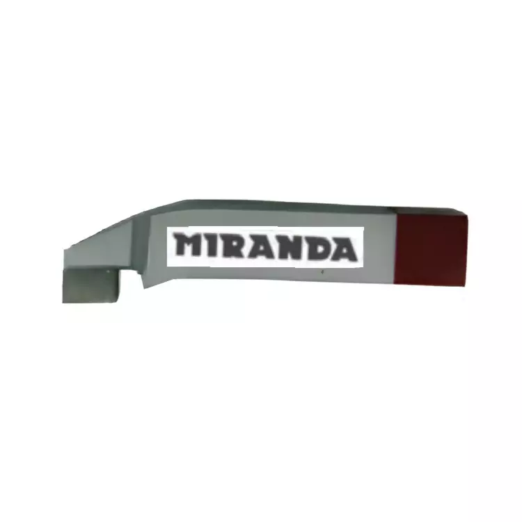 MIRANDA TOOLS Cranked Finishing Tool ISO 3 (123) Standard P20 Grade Right Hand, Shank Size 1616 mm & Length 110 mm