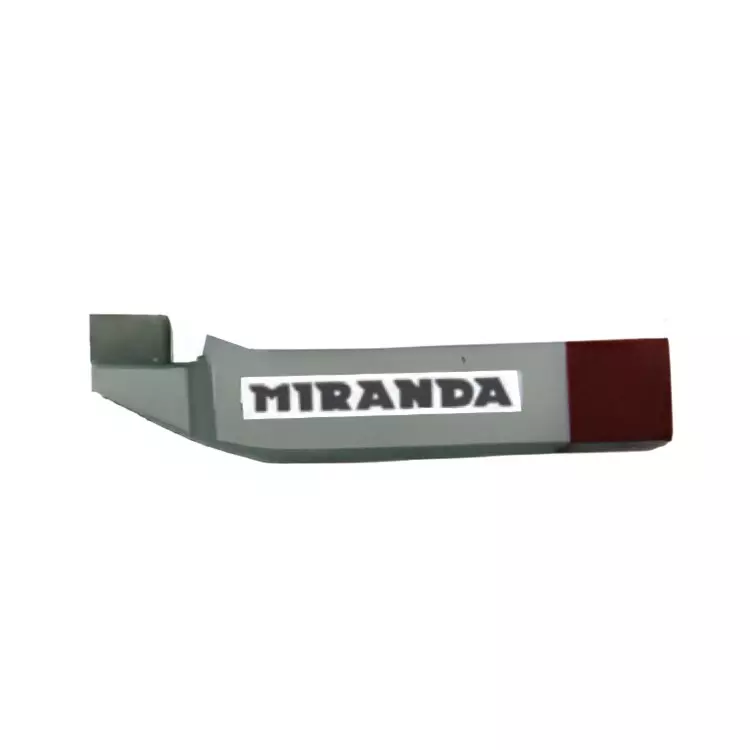MIRANDA TOOLS Cranked Finishing Tool ISO 3 (123) Standard P40 Grade Left Hand, Shank Size 1010 mm & Length 90 mm