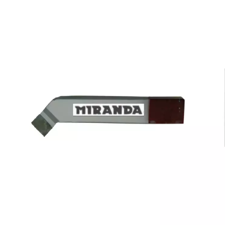 MIRANDA TOOLS Cranked Turning and Facing Tool ISO 2 (111) Standard P20 Grade Right Hand, Shank Size 2020 mm & Length 125 mm