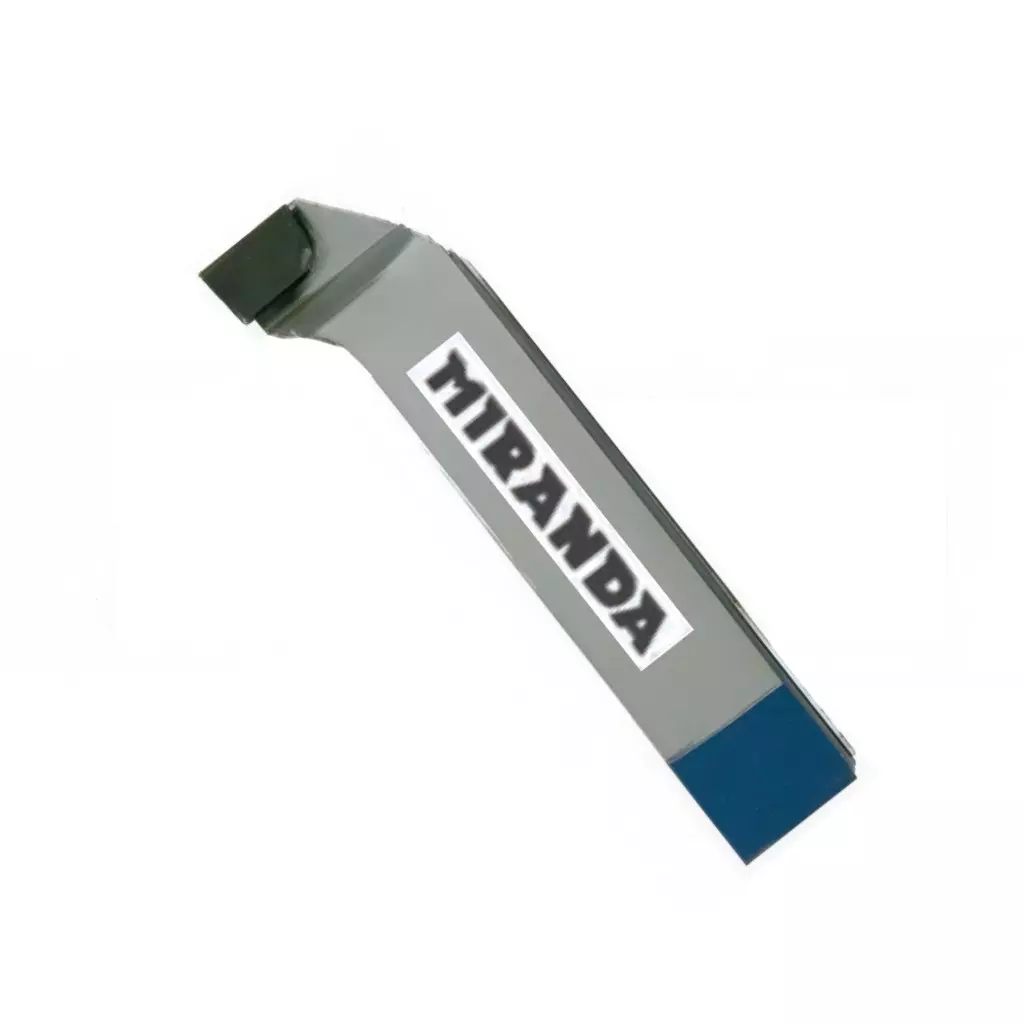 MIRANDA TOOLS Cranked Facing Tool ISO 5 (126) Standard P20 Grade Right Hand, Shank Size 2525 mm & Length 140 mm