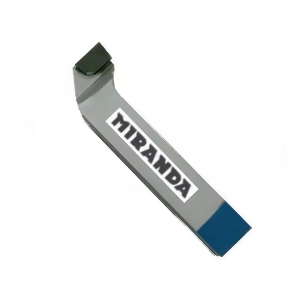MIRANDA TOOLS Cranked Facing Tool ISO 5 (126) Standard P40 Grade Left Hand, Shank Size 2020 mm & Length 125 mm
