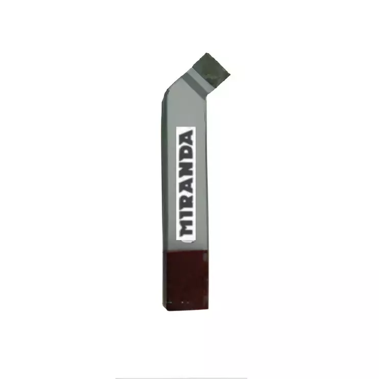 MIRANDA TOOLS Cranked Turning and Facing Tool ISO 2 (111) Standard K10 Grade Left Hand, Shank Size 2020 mm & Length 125 mm