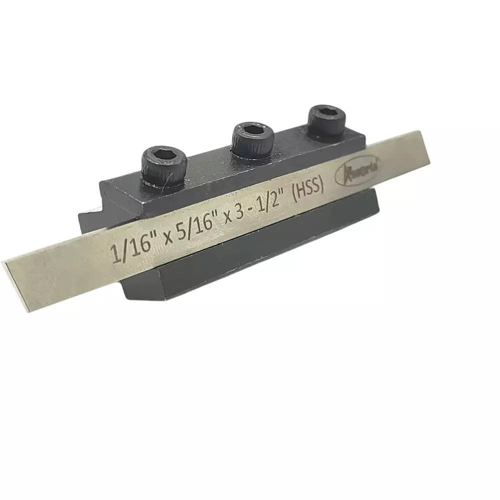 Assorts T-Parting Cut off Holder with Blade Quality Tool Steel 1.58x12.7x88.90 mm 10 mm Shank Dia