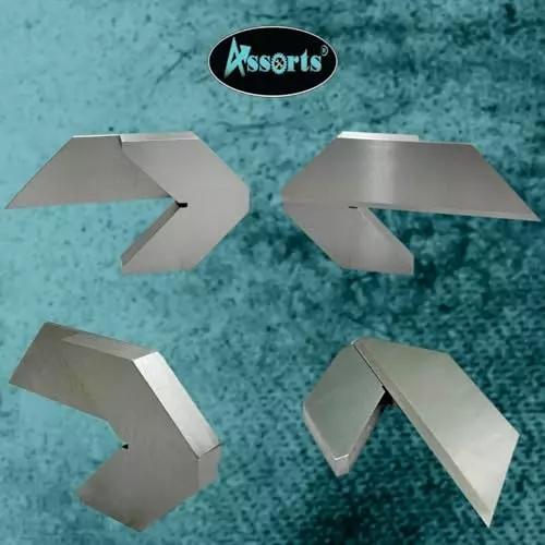 Assorts Centre Finder Blade Alloy Tool Upto 38 mm Dia 80 mm Length for Finding Center of a Round Object