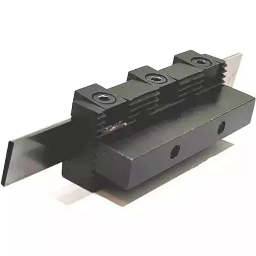 Buyohlic International Parting Cut Off Tool Holders with 3/32 x 1/2 x 4-1/2 inch Blade Size 8 mm Shank with Adjustable Center Height, MX-PW82-DIKR