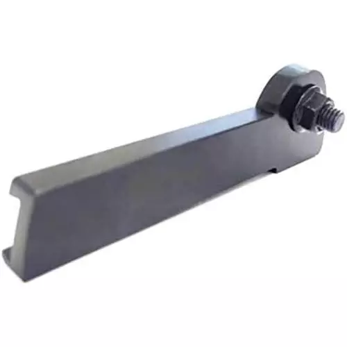 A.D INTERNATIONAL Straight Shank Lathe Cut Off Parting Tool Holder with HSS Blade Size 3/32 x 5/8 x 5 inch, V0-XGCM-PXW6