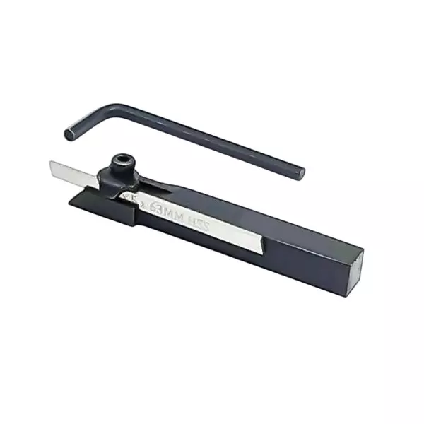A.D INTERNATIONAL Mini Cut off Parting Tool Holder with 8x8 mm Square Shank for Unimat, Seig, Emco, Proxxon's, Grizzly Small Lathes, WB-3HZ9-M068