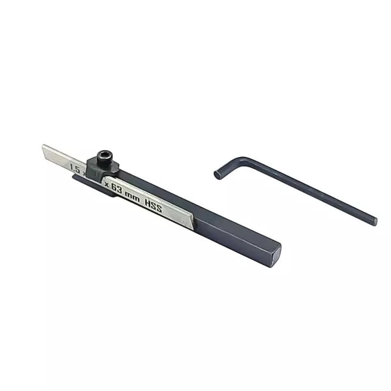 A.D INTERNATIONAL Mini Cut off Parting Tool Holder with 8x8 mm Square Shank for Unimat, Seig, Emco, Proxxon's, Grizzly Small Lathes, WB-3HZ9-M068