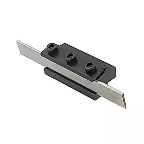 Buyohlic International T-Parting Cut Off Holder with Blade, 10 mm Shank and 3/32 x 1/2 x 4-1/2 inch Blade Size, DY-3OP6-EK5O