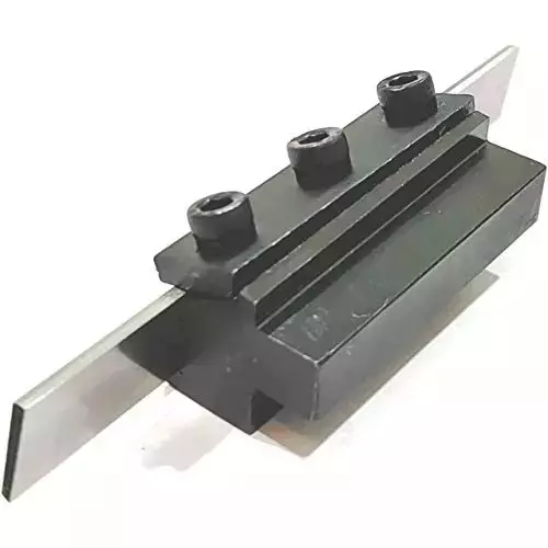 Buyohlic International T-Parting Cut Off Holder with Blade, 10 mm Shank and 3/32 x 1/2 x 4-1/2 inch Blade Size, DY-3OP6-EK5O