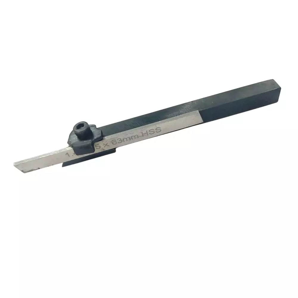 Assorts Mini Lathe Cut Off Parting Tool with Blade Cast Iron, & Steel 6 mm Shank Size 1.45x5x63 mm Blade Size Square 7 mm Centre Height