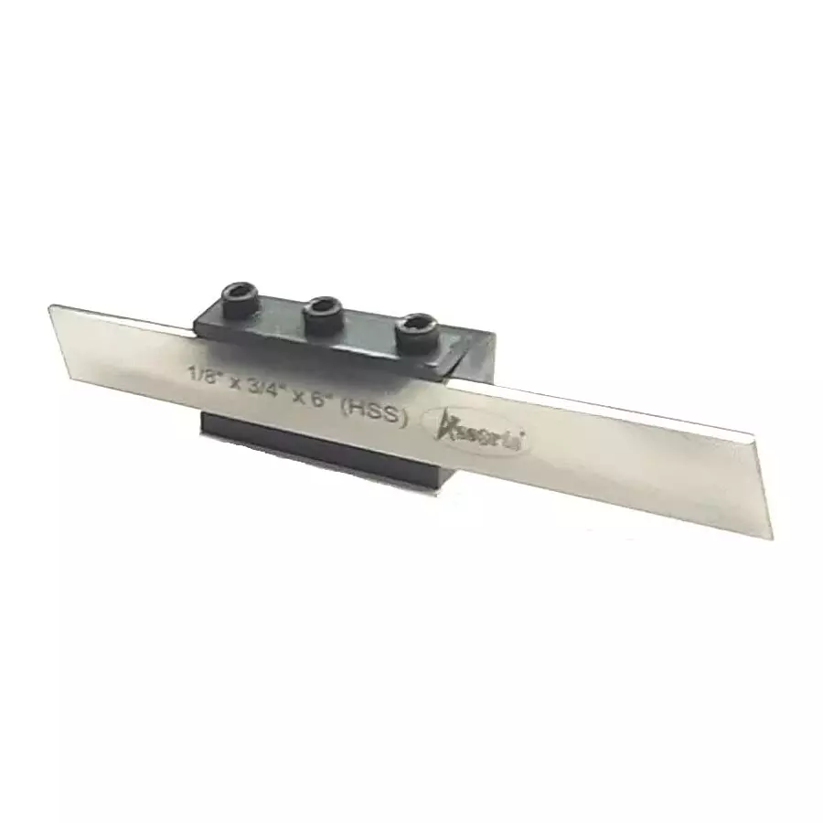 MachEl Lathe Cut-Off Tool with T-Parting Holder and 1/2 (12.7 mm) Blade