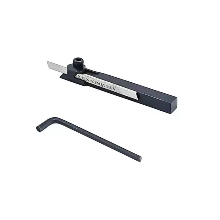 A.D INTERNATIONAL Mini Cut off Parting Tool Holder with 6x6 mm Square Shank for Unimat, Seig, Emco, Proxxon's, Grizzly Small Lathes, 8U-B8SQ-95IU (Pack of 3 Kit)