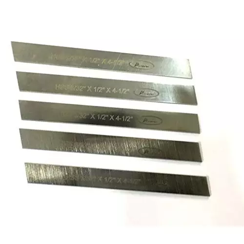 Assorts Parting Blade Set High Speed Steel 2.38x12.7x114.3 mm M2 (Pack of 5)