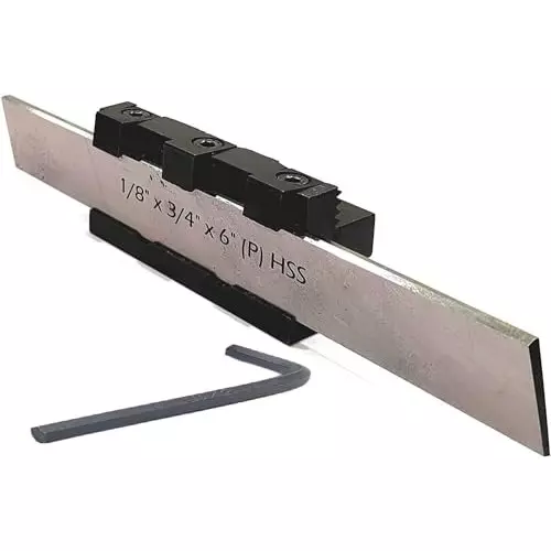 A.D INTERNATIONAL Parting Cut Off Tool Holders with 1/8 x 3/4 x 6 inch Blade Size 12 mm Shank with Adjustable Center Height, ZA-76C4-GINT