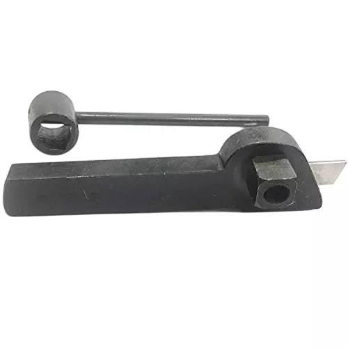 A.D INTERNATIONAL Parting Cut Off Tool Holder With No Extra Blade, 13.95 mm Width and Blade Size 1/16 x 5/16 x 3-1/2 inch, L8-MCNC-QWKB