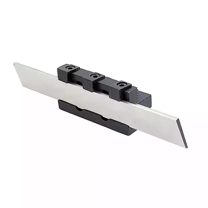 Buyohlic International Parting Cut Off Tool Holders with 1/8 x 3/4 x 6 inch Blade Size 10 mm Shank with Adjustable Center Height, R9-LMVF-4ET9