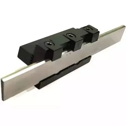 Buyohlic International Parting Cut Off Tool Holders with 1/8 x 3/4 x 6 inch Blade Size 10 mm Shank with Adjustable Center Height, R9-LMVF-4ET9