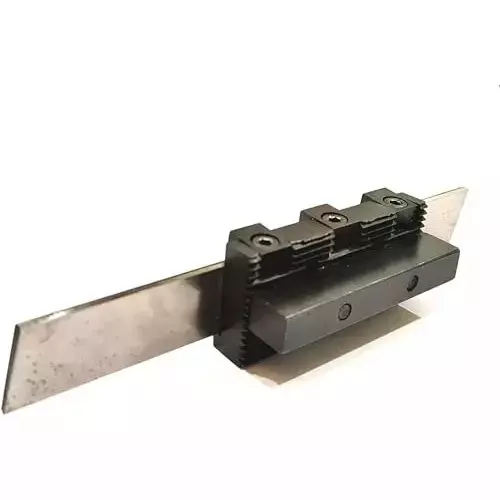 Buyohlic International Parting Cut Off Tool Holders with 1/8 x 3/4 x 6 inch Blade Size 10 mm Shank with Adjustable Center Height, R9-LMVF-4ET9