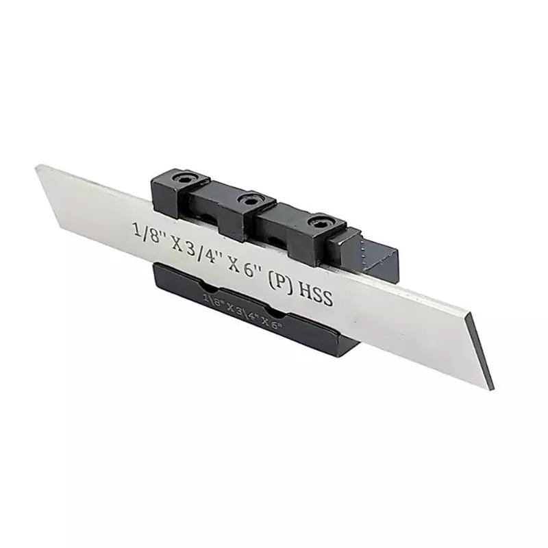 A.D INTERNATIONAL Parting Cut Off Tool Holders with 1/8 x 3/4 x 6 inch Blade Size 10 mm Shank with Adjustable Center Height, R9-LMVF-4ET9