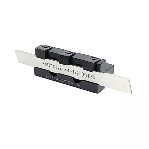A.D INTERNATIONAL Parting Cut Off Tool Holders with 3/32 x 1/2 x 4-1/2 inch Blade Size 10 mm Shank with Adjustable Center Height, MA-Z917-JO5M
