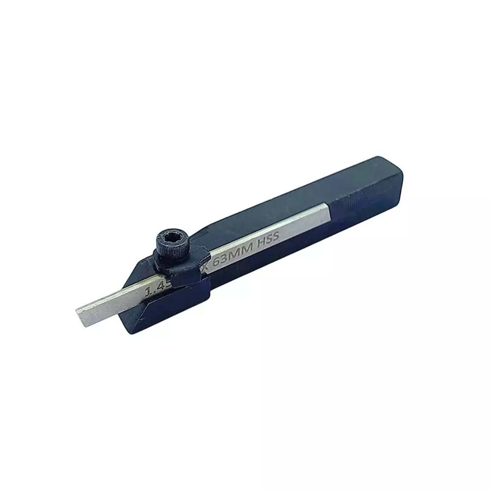 A.D INTERNATIONAL Mini Cut off Parting Tool Holder with 10x10 mm Square Shank for Unimat, Seig, Emco, Proxxon's, Grizzly Small Lathes, LP-KTC7-7VVT