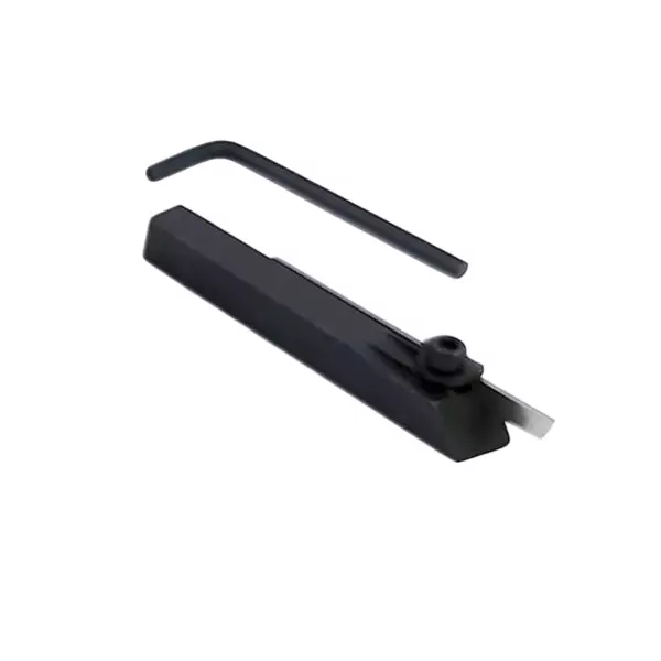 A.D INTERNATIONAL Mini Cut off Parting Tool Holder with 10x10 mm Square Shank for Unimat, Seig, Emco, Proxxon's, Grizzly Small Lathes, LP-KTC7-7VVT