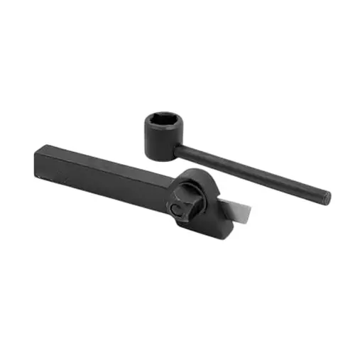 A.D INTERNATIONAL Straight Shank Lathe Cut Off Parting Tool Holder with HSS Blade Size 1/16 x 5/16 x 3-1/2 inch, Y6-HSI8-UROA