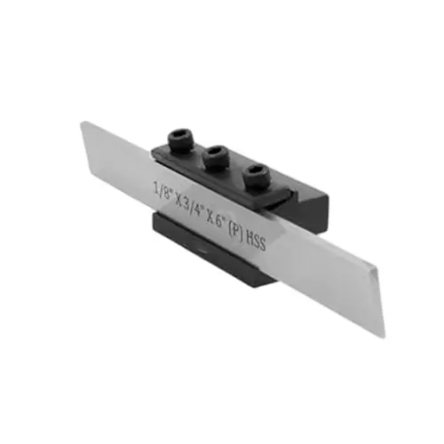 A.D INTERNATIONAL T-Parting Cut Off Holder with Blade, 12 mm Shank and 1/8 x 3/4 x 6 inch Blade Size, 8Y-XMI5-R4MB