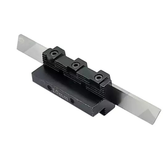 A.D INTERNATIONAL T-Parting Cut Off Holder with Blade, 10 mm Shank and 1/8 x 3/4 x 6 inch Blade Size, VJ-3CJJ-LO5E