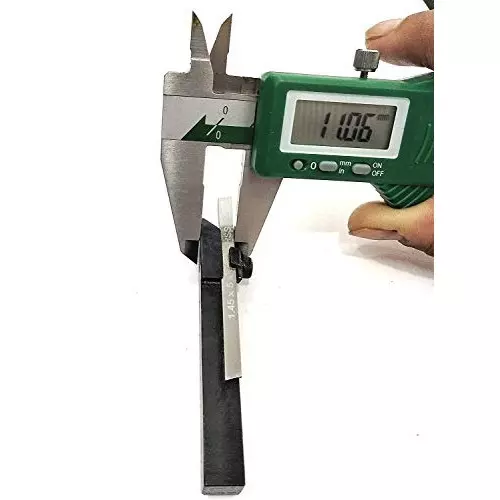 Assorts Mini Lathe Cut Off Parting Tool with Blade 1.45x5x63 mm ‎Cast Iron, & Steel 10 mm Square