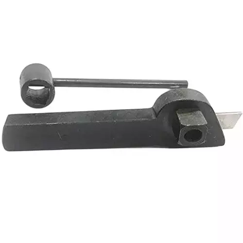 Buyohlic International Parting Cut Off Tool Holder With No Extra Blade, 13.95 mm Width and Blade Size 1/16 x 5/16 x 3-1/2 inch, L8-MCNC-QWKB