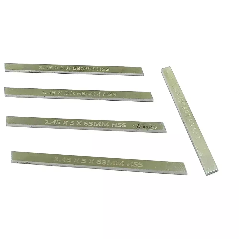 Assorts Spare Parting Blades High Speed Steel M2 Grade 1.45x5x63 mm (Pack of 5)