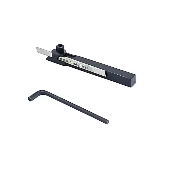 A.D INTERNATIONAL Mini Cut off Parting Tool Holder with 8x8 mm Square Shank for Unimat, Seig, Emco, Proxxon's, Grizzly Small Lathes, WB-3HZ9-M068 (Pack of 3 Kit)